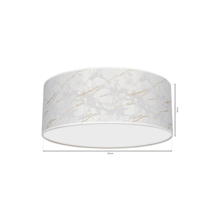 Stropna svjetiljka SENSO 2xE27/60W/230V bijela