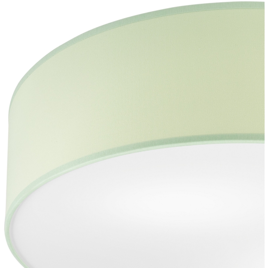 Stropna svjetiljka SIRJA PASTEL 2xE27/60W/230V pr. 45 cm zelena