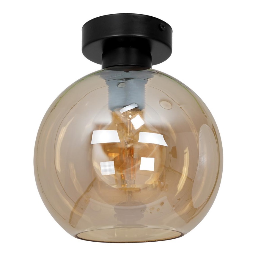 Stropna svjetiljka SOFIA 1xE27/60W/230V smeđa