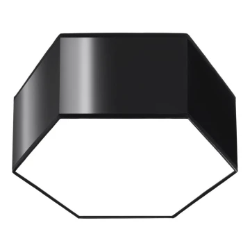 Stropna svjetiljka SUNDE 2xE27/60W/230V 13,5 cm crna