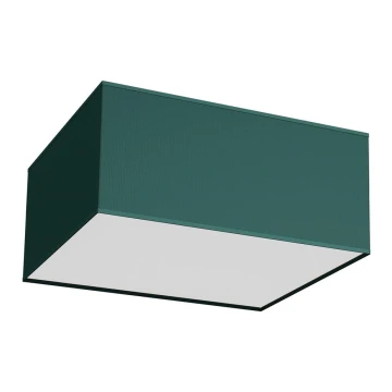 Stropna svjetiljka VERDE 2xE27/60W/230V 40x40 cm zelena