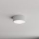 Stropna svjetiljka za kupaonicu CLEO 1xE27/24W/230V pr. 20 cm siva IP54