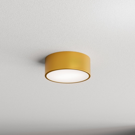 Stropna svjetiljka za kupaonicu CLEO 1xE27/24W/230V pr. 20 cm zlatna IP54