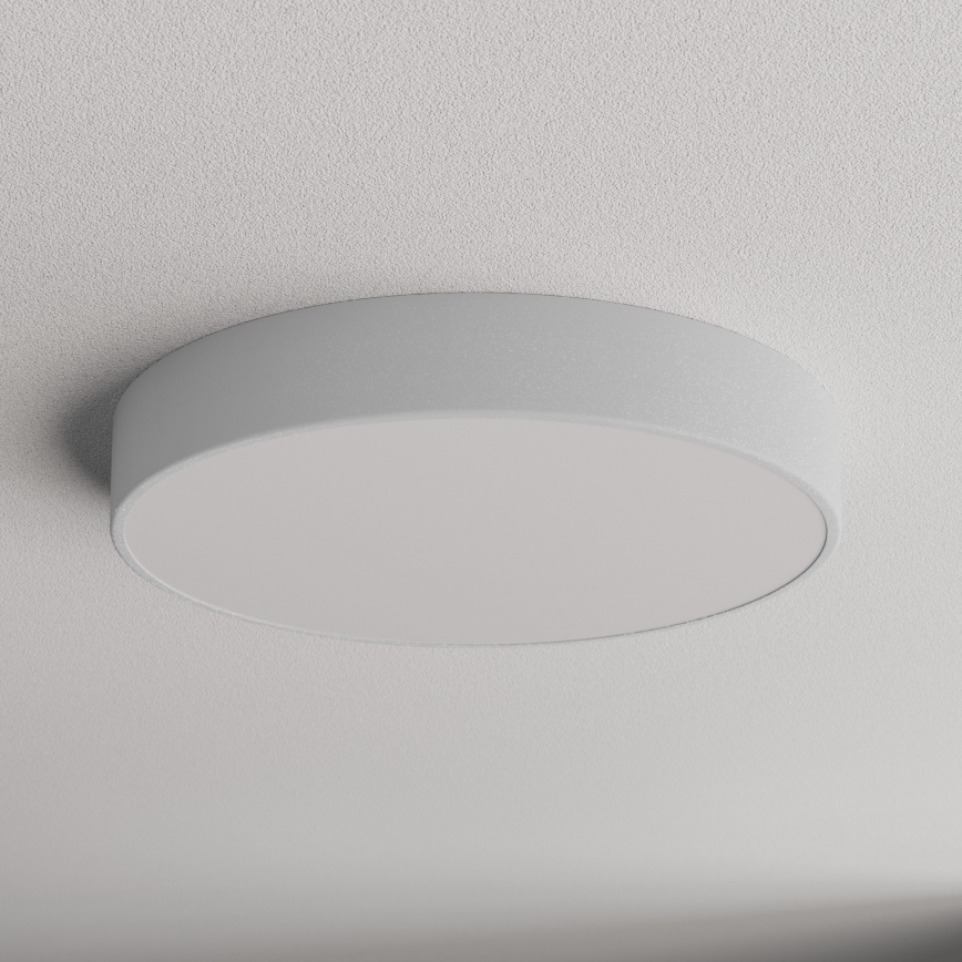 Stropna svjetiljka za kupaonicu CLEO 4xE27/24W/230V pr. 50 cm siva IP54