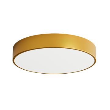 Stropna svjetiljka za kupaonicu CLEO 4xE27/24W/230V pr. 50 cm zlatna IP54