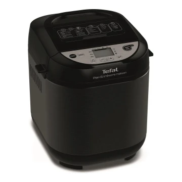 Tefal - Kućni pekač kruha PAIN&TRESORS 700W/230V crna