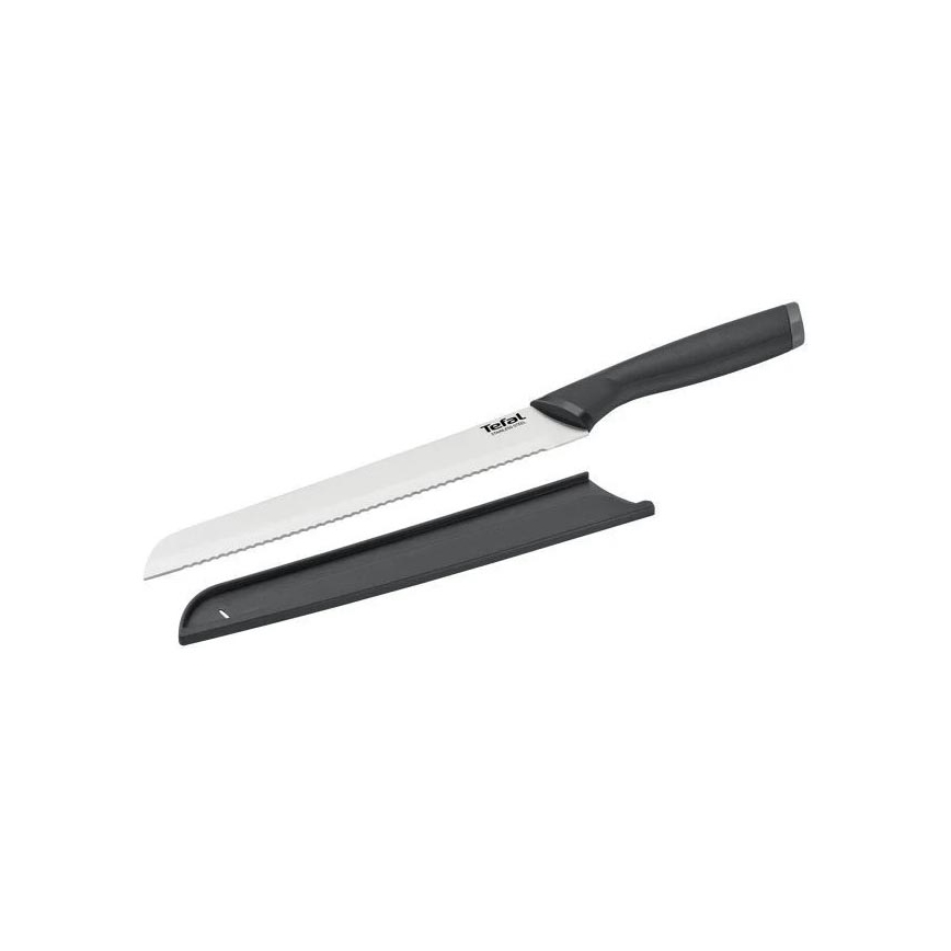 Tefal - Nehrđajući nož za kruh COMFORT 20 cm krom/crna