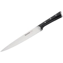 Tefal - Nož za porcioniranje od nehrđajućeg čelika ICE FORCE 20 cm krom/crna