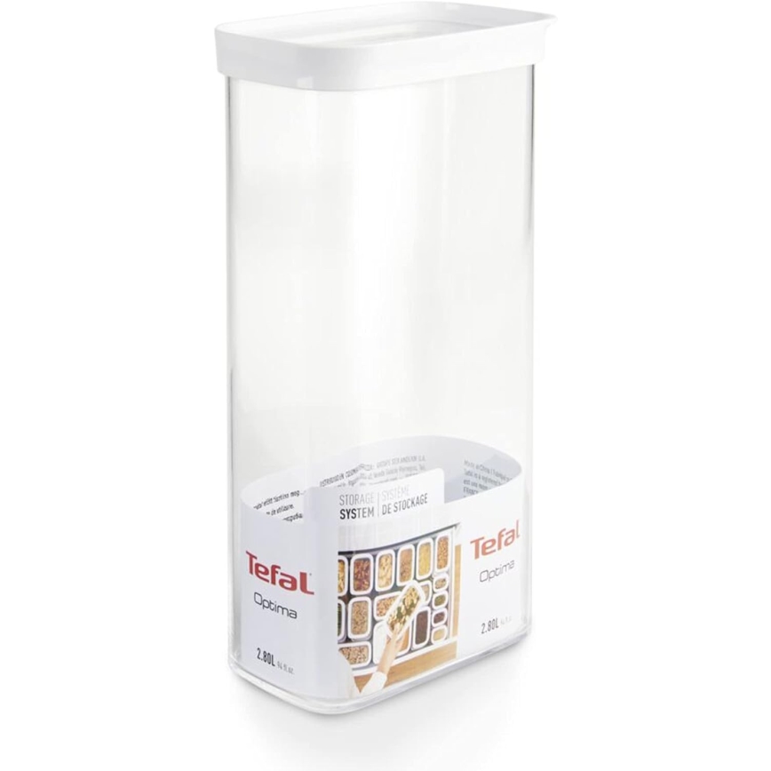 Tefal - Posuda za namirnice 2,8 l OPTIMA bijela/prozirna