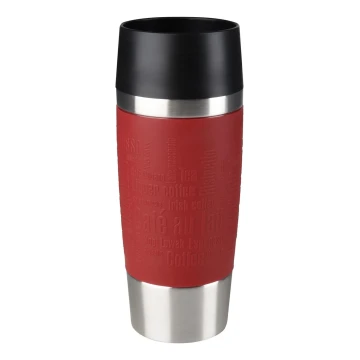 Tefal - Putna šalica 360 ml TRAVEL MUG nehrđajući/crvena