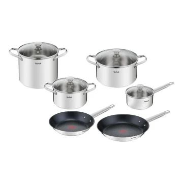 Tefal - Set posuđa 10 kom COOK EAT nehrđajući