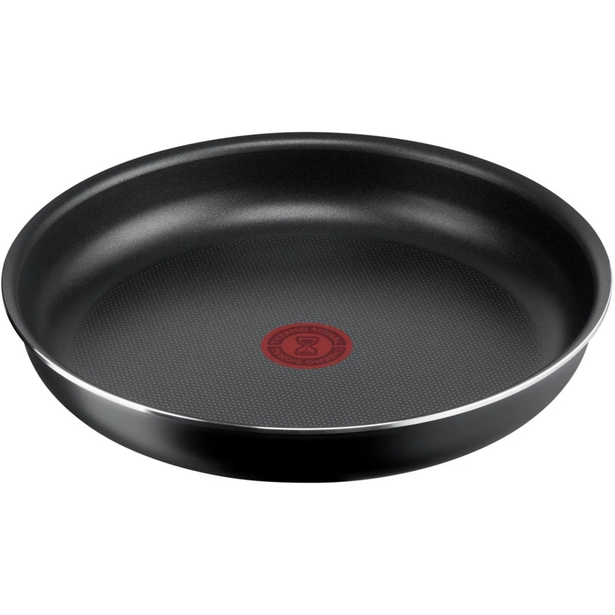 Tefal - Set posuđa 3 kom INGENIO EASY COOK & CLEAN BLACK