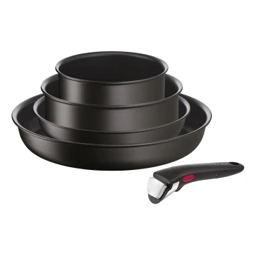 Tefal - Set posuđa INGENIO ECO RESIST s površinom od titanija 5 kom