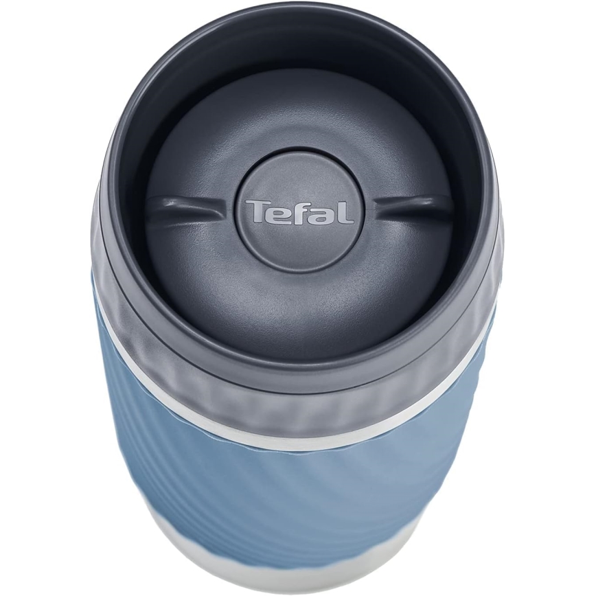 Tefal - Termo šalica 360 ml EASY TWIST MUG nehrđajući/plava