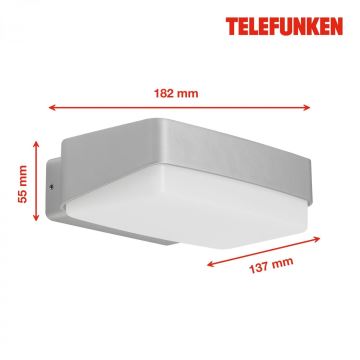 Telefunken 312204TF - LED Vanjska zidna svjetiljka LED/14W/230V IP44