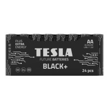 Tesla Batteries - 24 kom Alkalna baterija AA BLACK+ 1,5V 2800 mAh