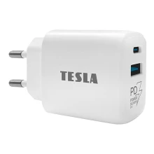 TESLA Electronics - Adapter za brzo punjenje Power Delivery 25W bijela