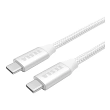 TESLA Electronics - USB kabel USB-C 3.2 konektor Power Delivery 1m 100W bijela