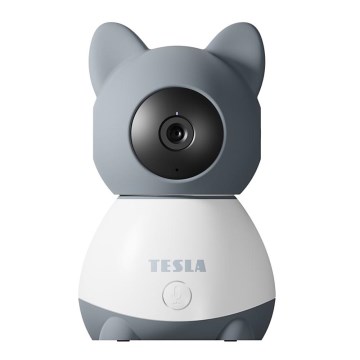 TESLA Smart - Pametna kamera 360 Baby Full HD 1080p 5V Wi-Fi siva