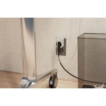 TESLA Smart - Pametna utičnica 3680W/230V/16A Typ F/E 2xUSB-A + 1xUSB-C Wi-Fi