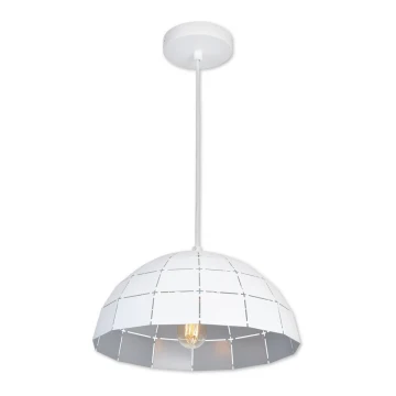 Top Light Apolo 40B - Luster na sajli APOLO 1xE27/40W/230V bijela/srebrna