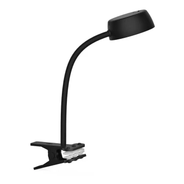 Top Light - LED Stolna lampa s kvačicom OLIVIA KL C LED/4,5W/230V crna