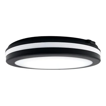 Top Light - LED Svjetiljka za kupaonicu COMET LED/24W/230V 3000/4000/6500K IP54 pr. 30 cm crna