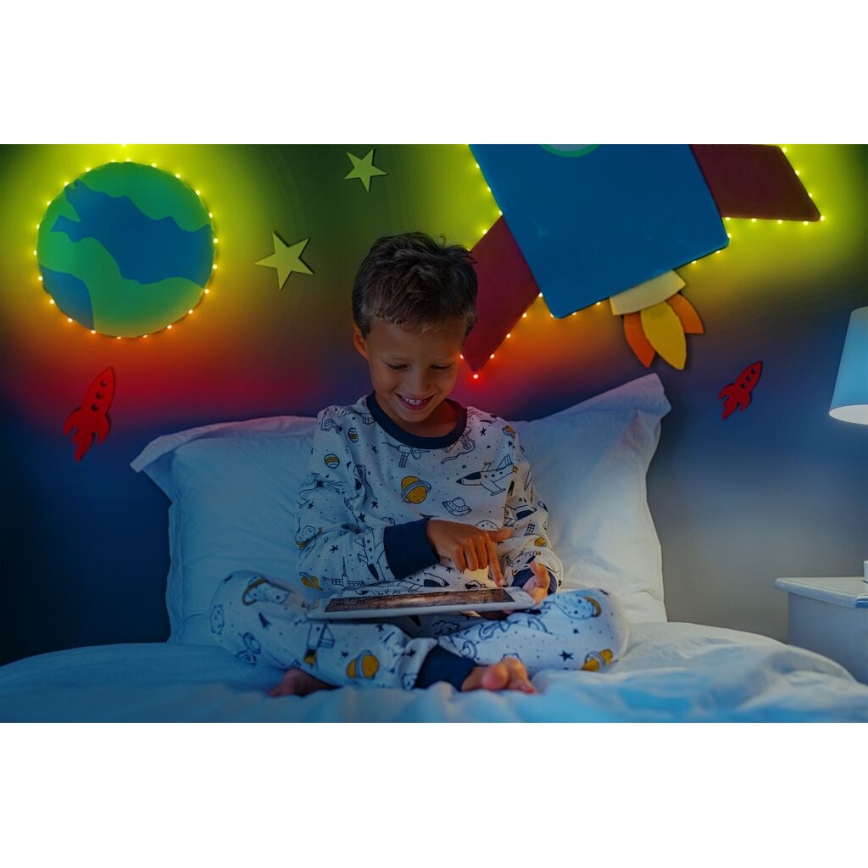 Twinkly - LED RGB Vanjska prigušiva traka DOTS 400xLED 20 m IP44 Wi-Fi