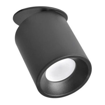 Ugradbena reflektorska svjetiljka HARON 1xGU10/10W/230V crna