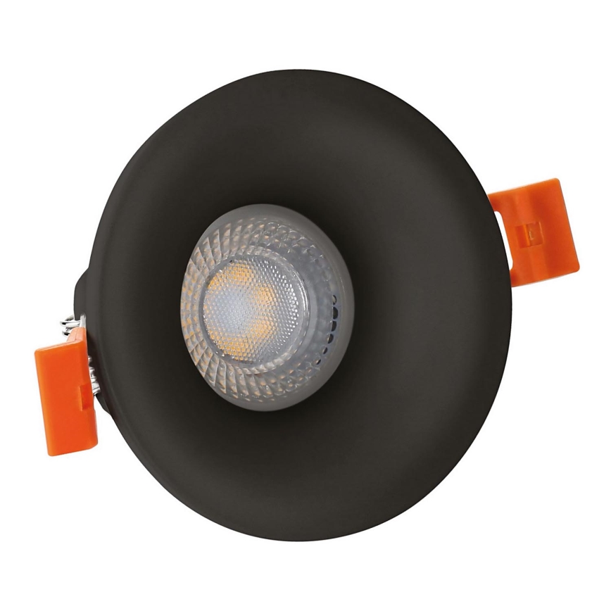 Ugradbena svjetiljka FIALE 1xGU10/35W/230V okrugli crna