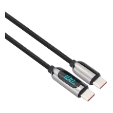 USB-C kabel sa zaslonom 100W 1m