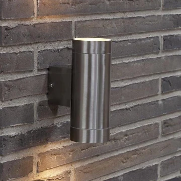 Vanjska zidna reflektorska svjetiljka 2xGU10/35W/230V IP54