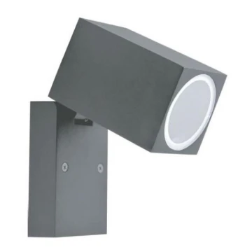Vanjska zidna svjetiljka 1xGU10/35W/230V IP44 siva