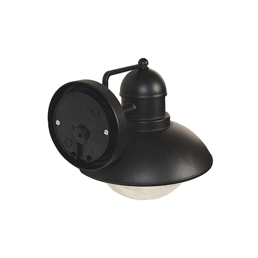 Vanjska zidna svjetiljka ADDA 1xE27/60W/230V IP44 crna