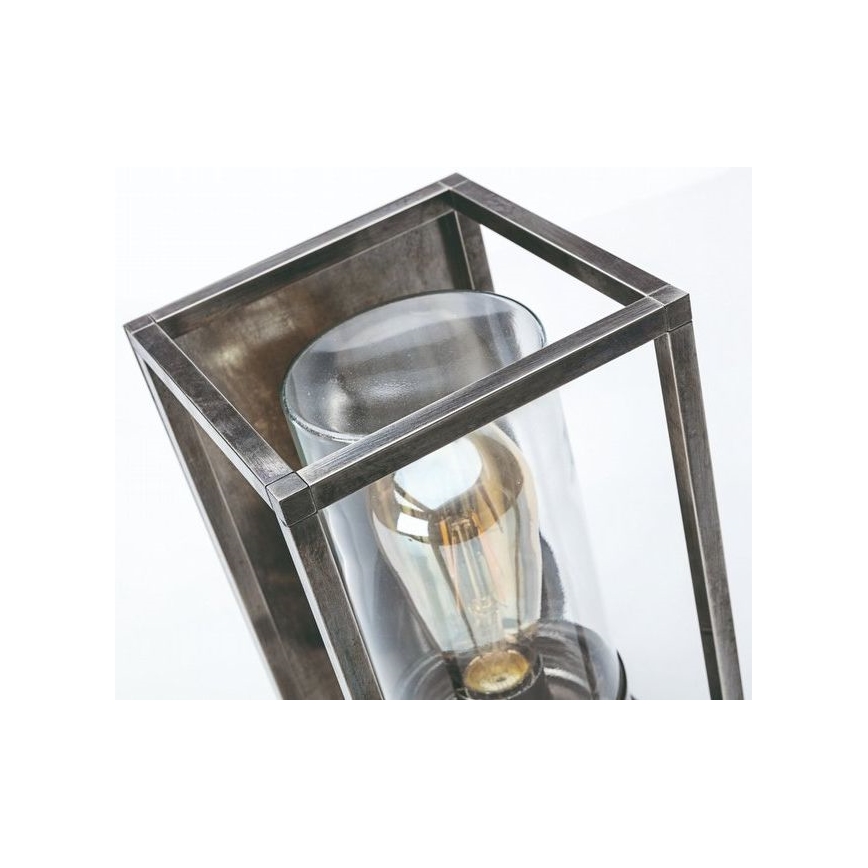 Vanjska zidna svjetiljka CUBIC 1xE27/52W/230V IP44