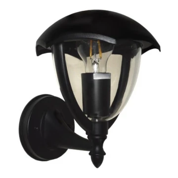 Vanjska zidna svjetiljka SANTIGO 1xE27/50W/230V IP54 crna