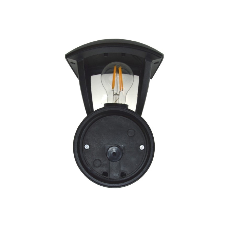 Vanjska zidna svjetiljka SURVA 1xE27/60W/230V IP44 crna