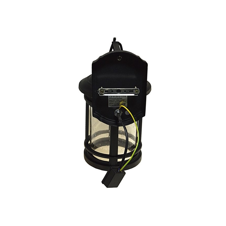 Vanjska zidna svjetiljka ULAN 1xE27/60W/230V IP44 crna