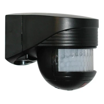 Vanjski senzor pokreta LC-CLICK 200° IP44 crna