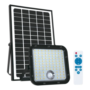 Vanjski solarni reflektor sa senzorom LED/30W/6,4V 4000K IP65 + daljinski upravljač