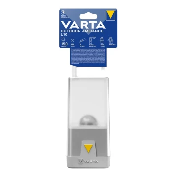 Varta 16666101111 - LED Prigušiva baterijska svjetiljka za kampiranje OUTDOOR AMBIANCE LED/3xAA