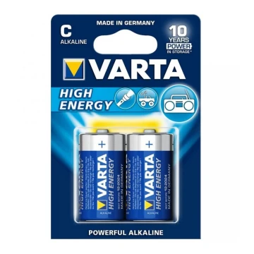 Varta 4914 - 2 kom Alkalne baterije HIGH ENERGY C 1,5V