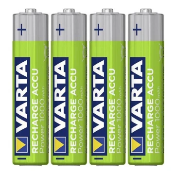 Varta 5703301404 - 4 kom Punjiva baterija RECHARGE  AAA 1,2V