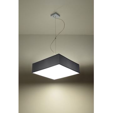 Viseća svjetiljka HORUS 35 2xE27/60W/230V siva