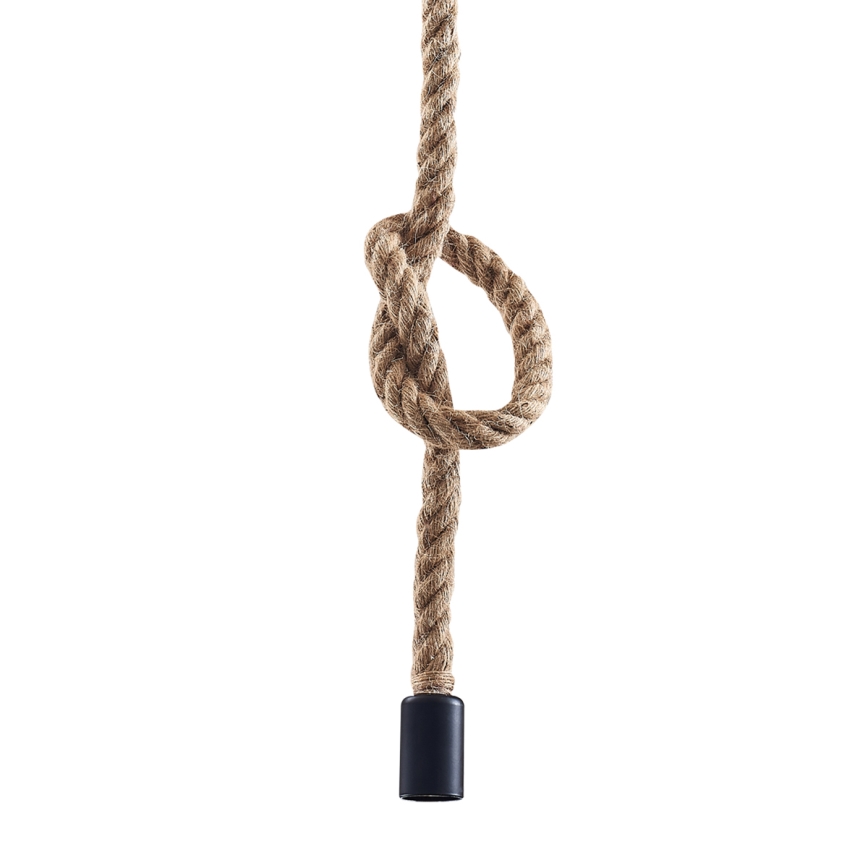 Viseća svjetiljka ROPE 1xE27/12W/230V