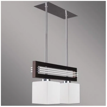 Viseća svjetiljka SANGA 2xE14/60W smeđa