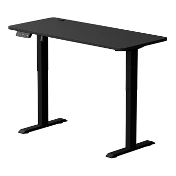 Visinski podesiv pisaći stol LEVANO 140x60 cm crna