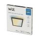 WiZ - LED Prigušiva stropna svjetiljka SUPERSLIM LED/36W/230V 2700-6500K Wi-Fi crna