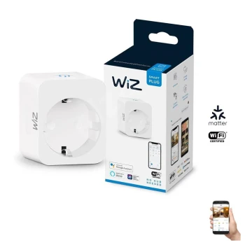 WiZ - Pametna utičnica F 2300W Wi-Fi