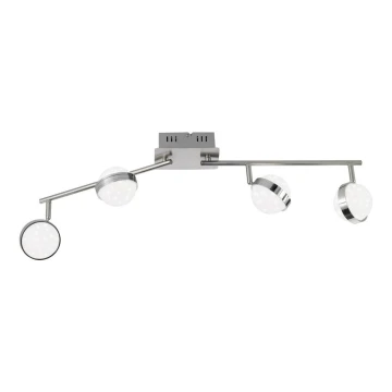 Wofi 7241.04.54.6000 - LED prigušiva reflektorska svjetiljka MONDE 4xLED/6W/230V